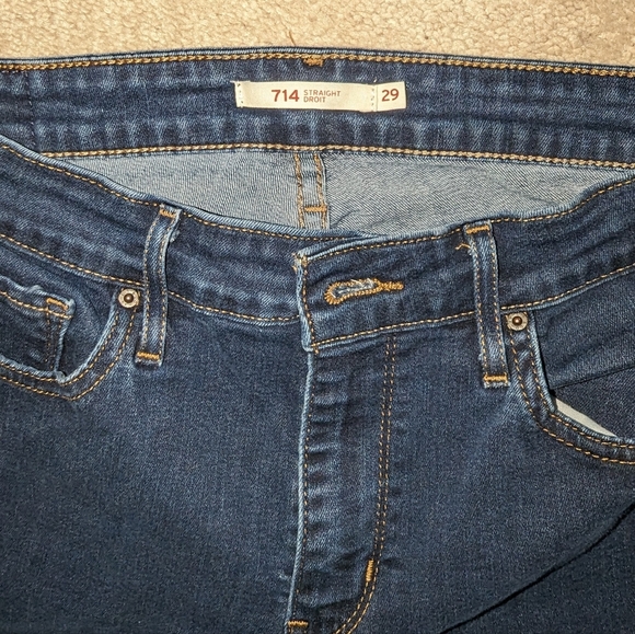 Levi's 714 Straight Size 29 - Picture 3 of 4